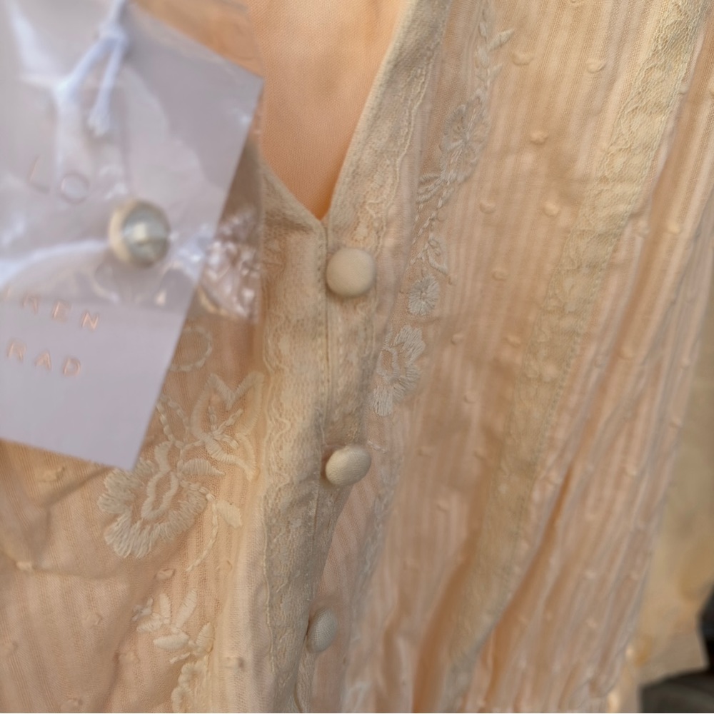 NWT peach colored mini dress